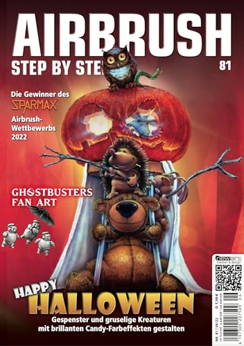 Airbrush Step by Step 81: Happy Halloween (Airbrush Step by Step Magazin) von newart medien & design